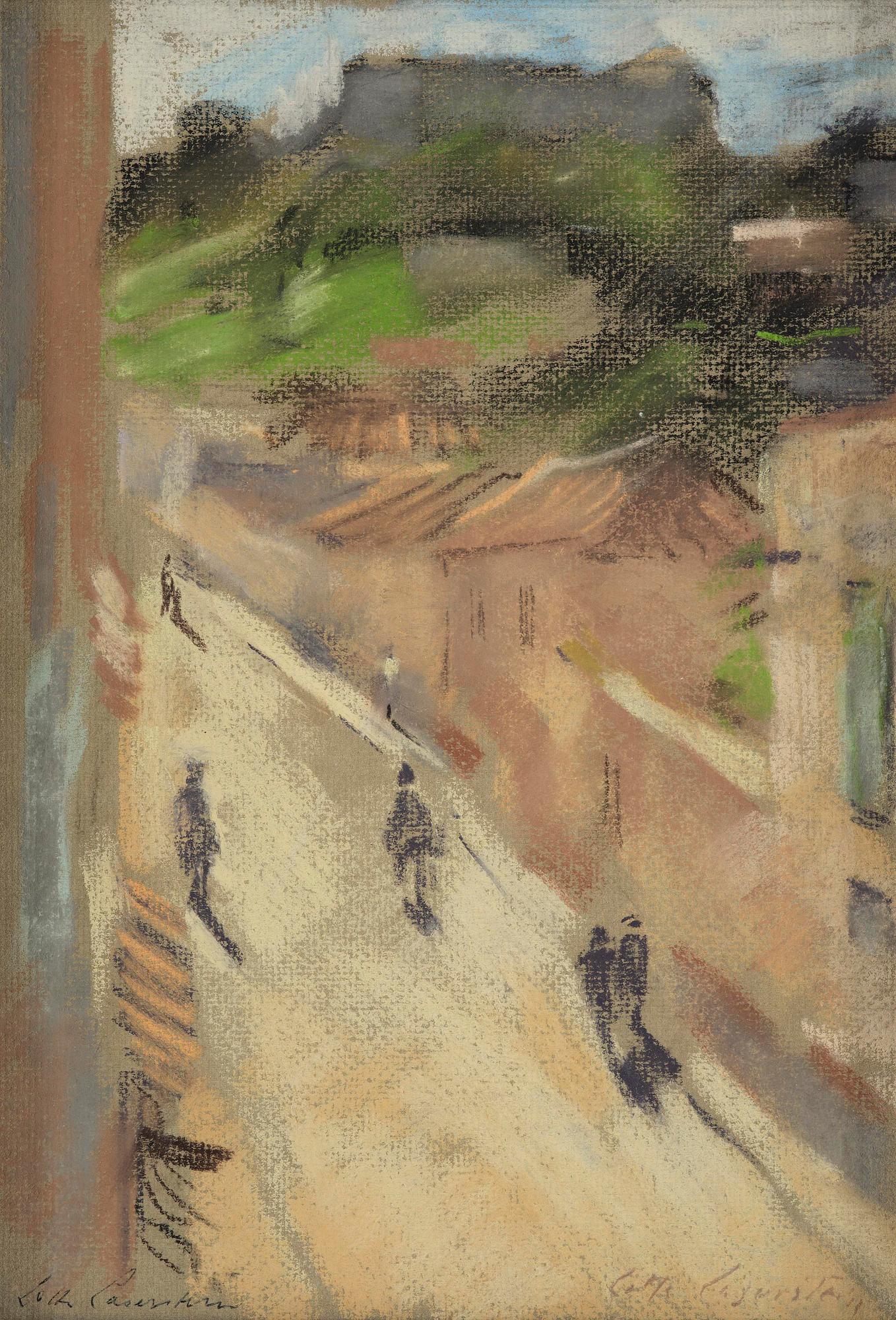 Lotte Laserstein, City walk.