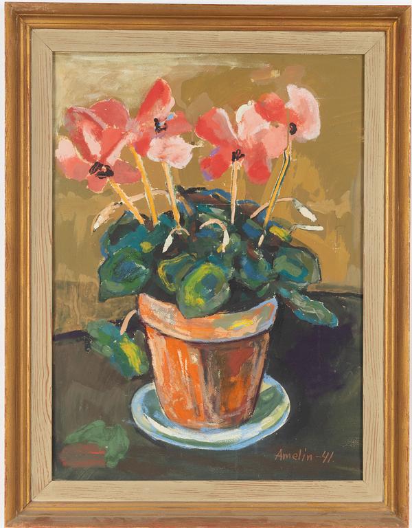 Albin Amelin, Blomsterstilleben.