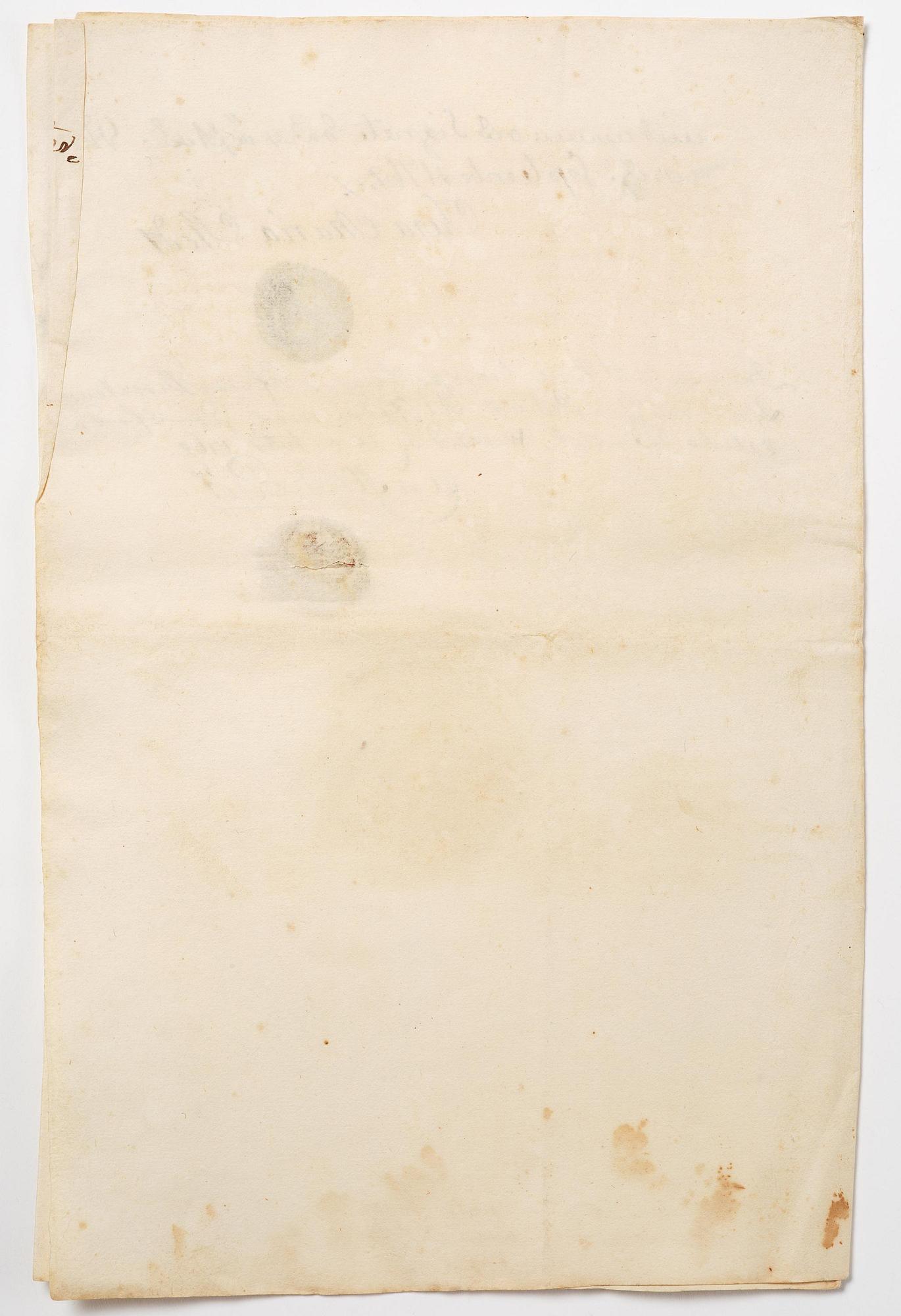 A Swedish share certificate, Ahlingsåhs Manufaktur Werk, No 526, 1728.