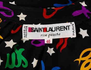 KLÄNNING, Saint Laurent rive gauche.