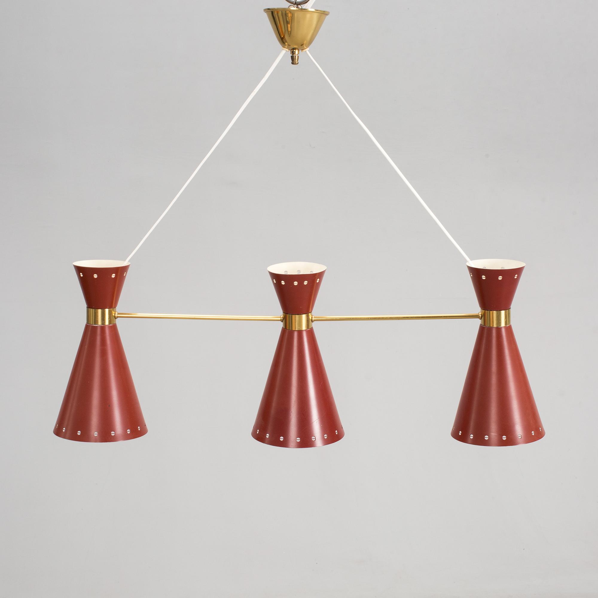 TAKLAMPA, "Triett" Ikea, 1900-talets andra hälft.