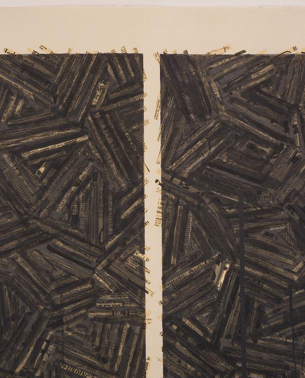 Jasper Johns, "The Dutch Wives".