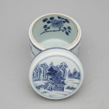 BURK med LOCK, kompaniporslin, Qing dynastin, Qianlong (1736-1795).