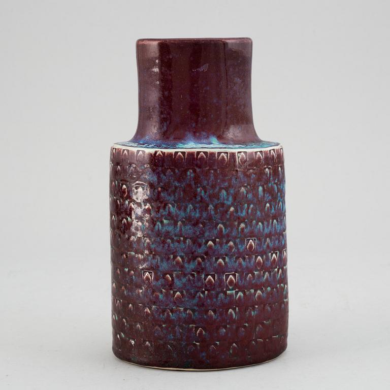 Stig Lindberg, a stoneware vase, Gustavsberg Studio.