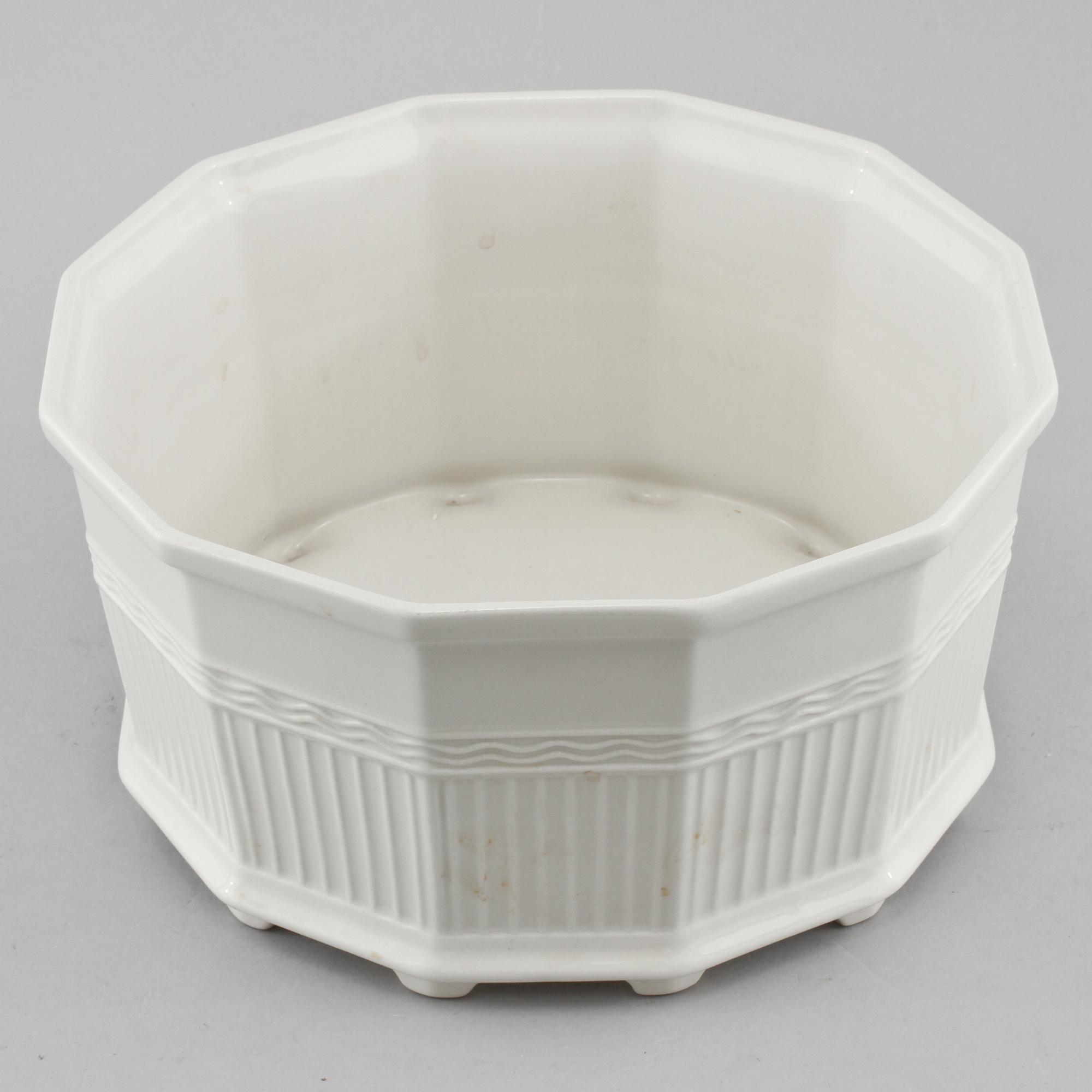 YTTERFODER, 6 st, porslin, "Waldemarsudde", Prins Eugen, Rörstrand, 1900-tal.