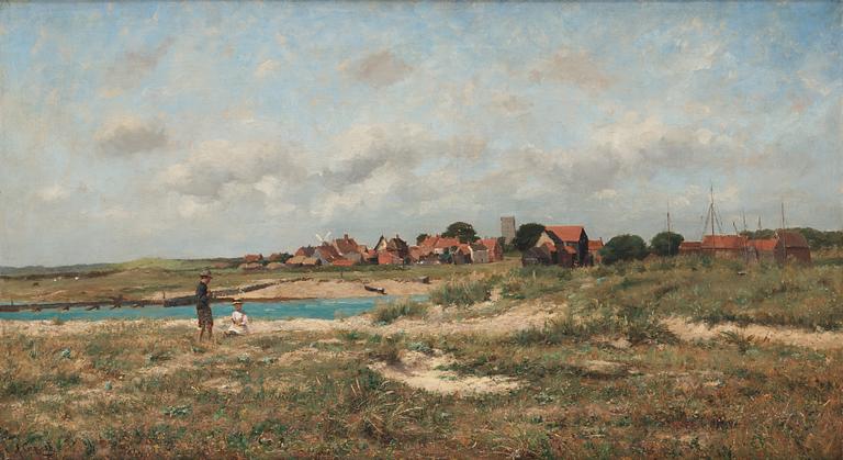 Alfred Conquest, Summer Coastal Landscape.