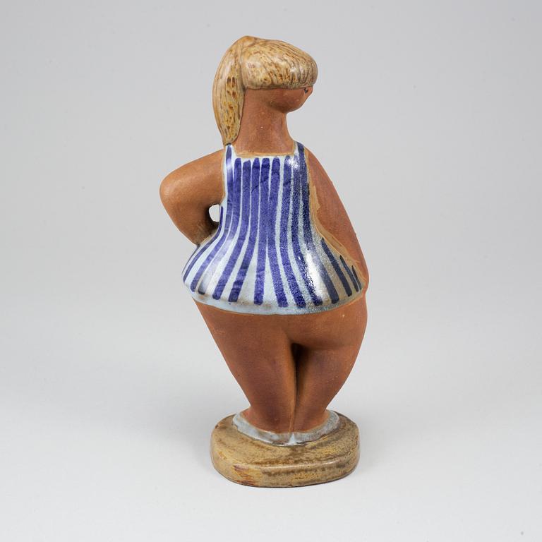 LISA LARSON, A stoneware  figurine from Gustavsberg.