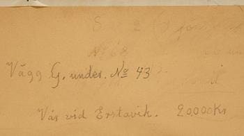 Oskar Bergman, "Vår vid Erstavik".