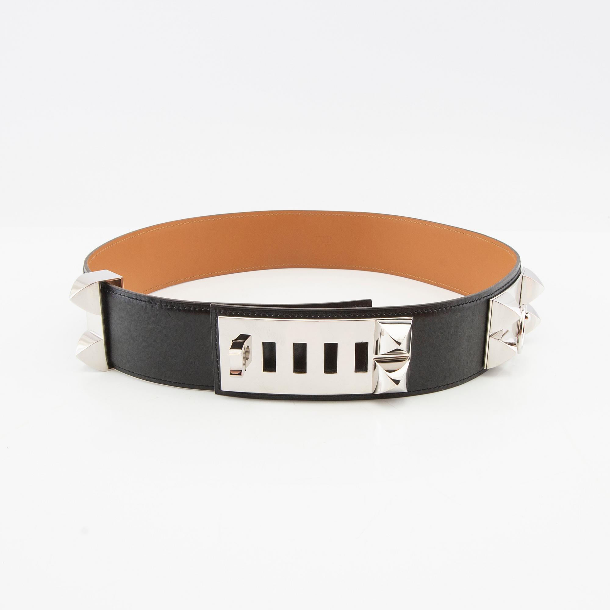 Hermès, skärp "Collier de Chien" 2007, storlek 76.