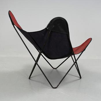 FLADDERMUSFÅTÖLJ, "Butterfly chair", 1900-talets mitt.