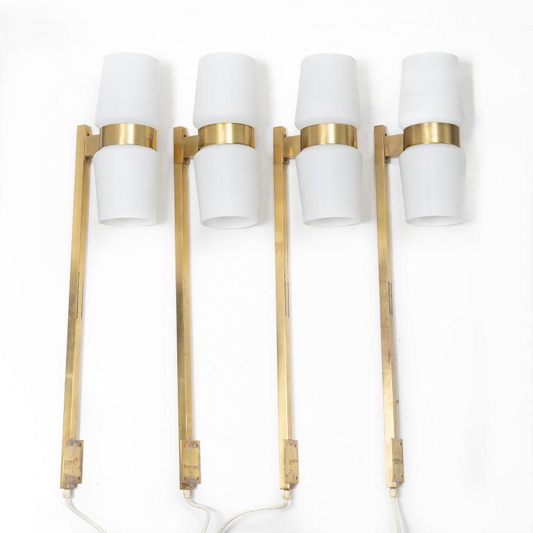 Four table lamps, second half of the 20th century.