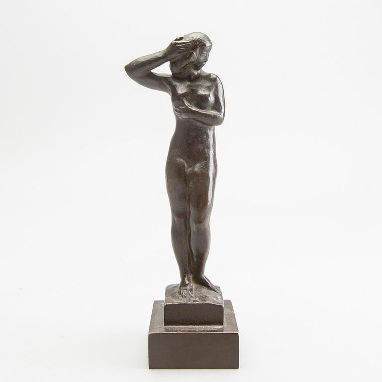 Anders Olson, a signed and dated bronze sculpture.