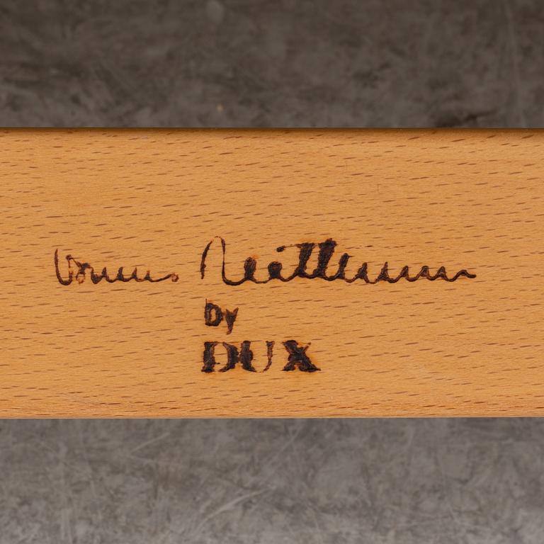 Bruno Mathsson, fåtölj med fotpall, "Pernilla", Dux.