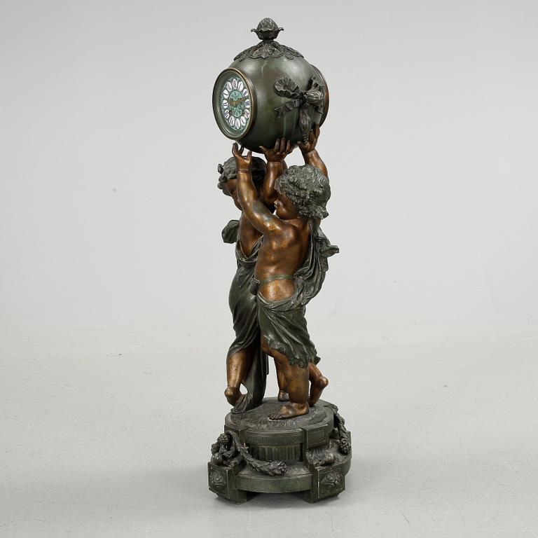BORDSUR, brons, 1800-talets andra hälft. Märkt A Carrier.