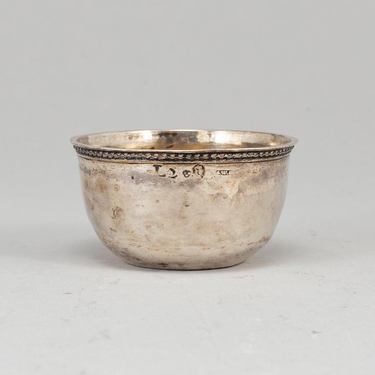 A Swedish 18th century silver tumbler, mark of Stephan Westerstråhle, Stockholm 1793.