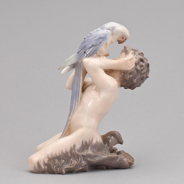 FIGURIN, porslin, Royal Copenhagen, 1900-tal.