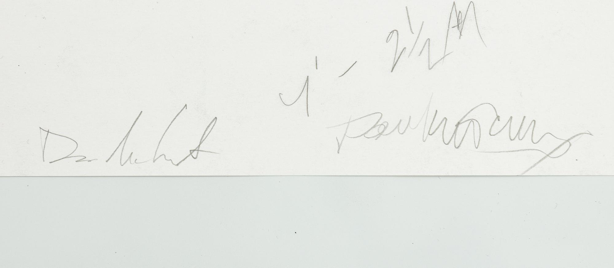 Paul McCarthy, "Coppermeal 1,2,3", 3 lithographs.