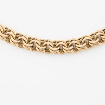 Collier 14K guld.