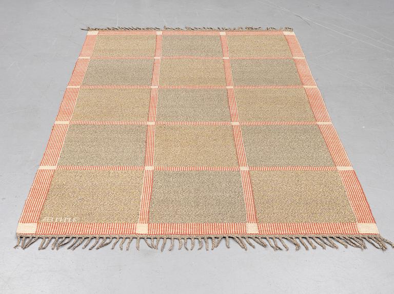 Märta Måås-Fjetterström, a carpet, "Effsingen", flat weave, ca 248 x 157 cm, signed AB MMF.