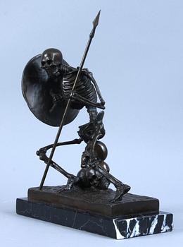 SKULPTUR, brons, sekelskifte 1900/2000-tal.