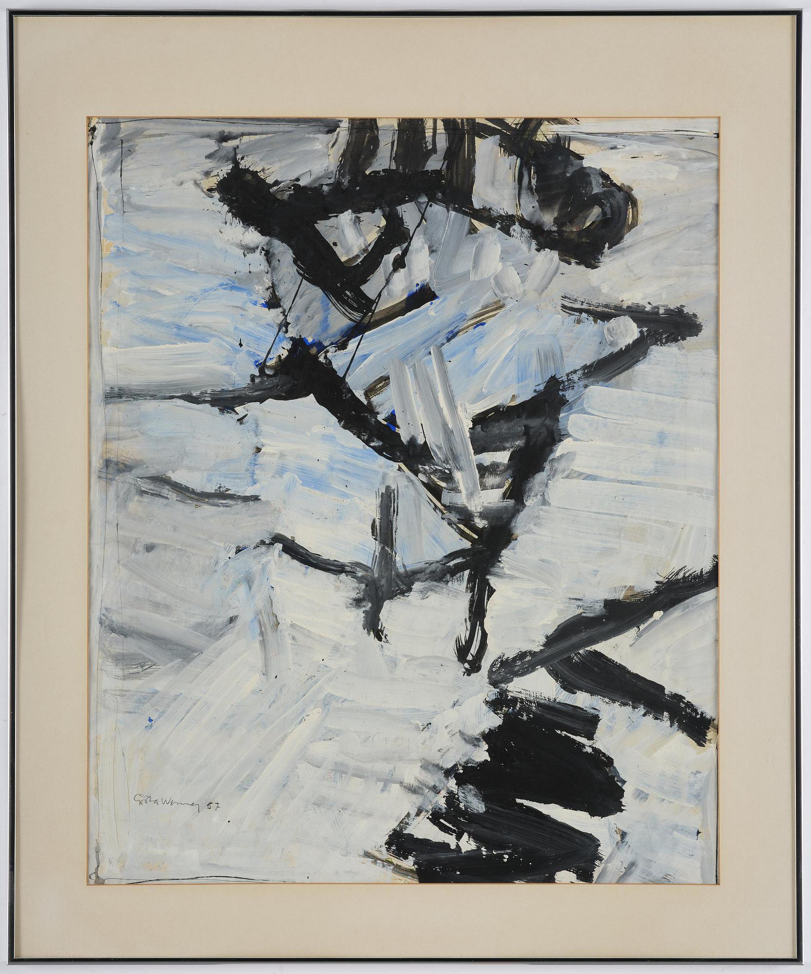 Gösta Werner, Untitled.