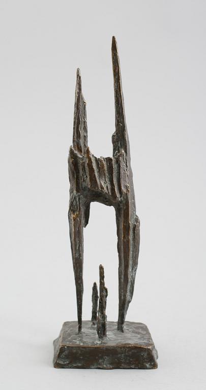 FOLKE TRUEDSSON, skulptur, brons, signerad.