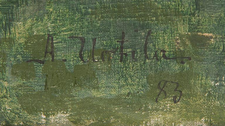 Aukusti Uotila, Jokimaisema Urjalasta.