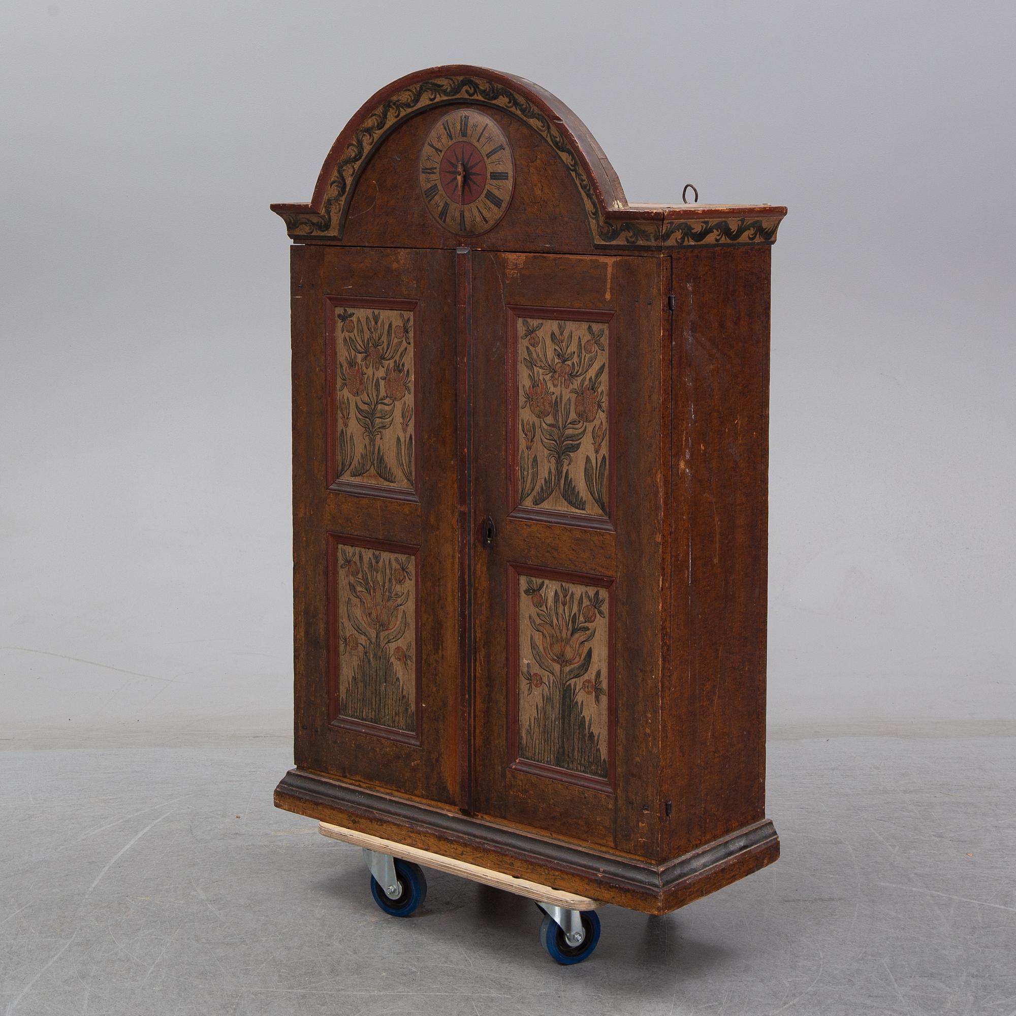 Skåp, allmoge, 1800-tal.