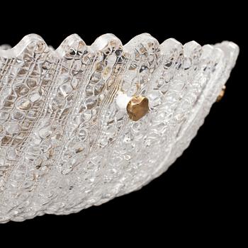 CARL FAGERLUND, taklampa, Orrefors.