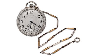 509. WALTHAM  MEN'S POCKET WATCH.