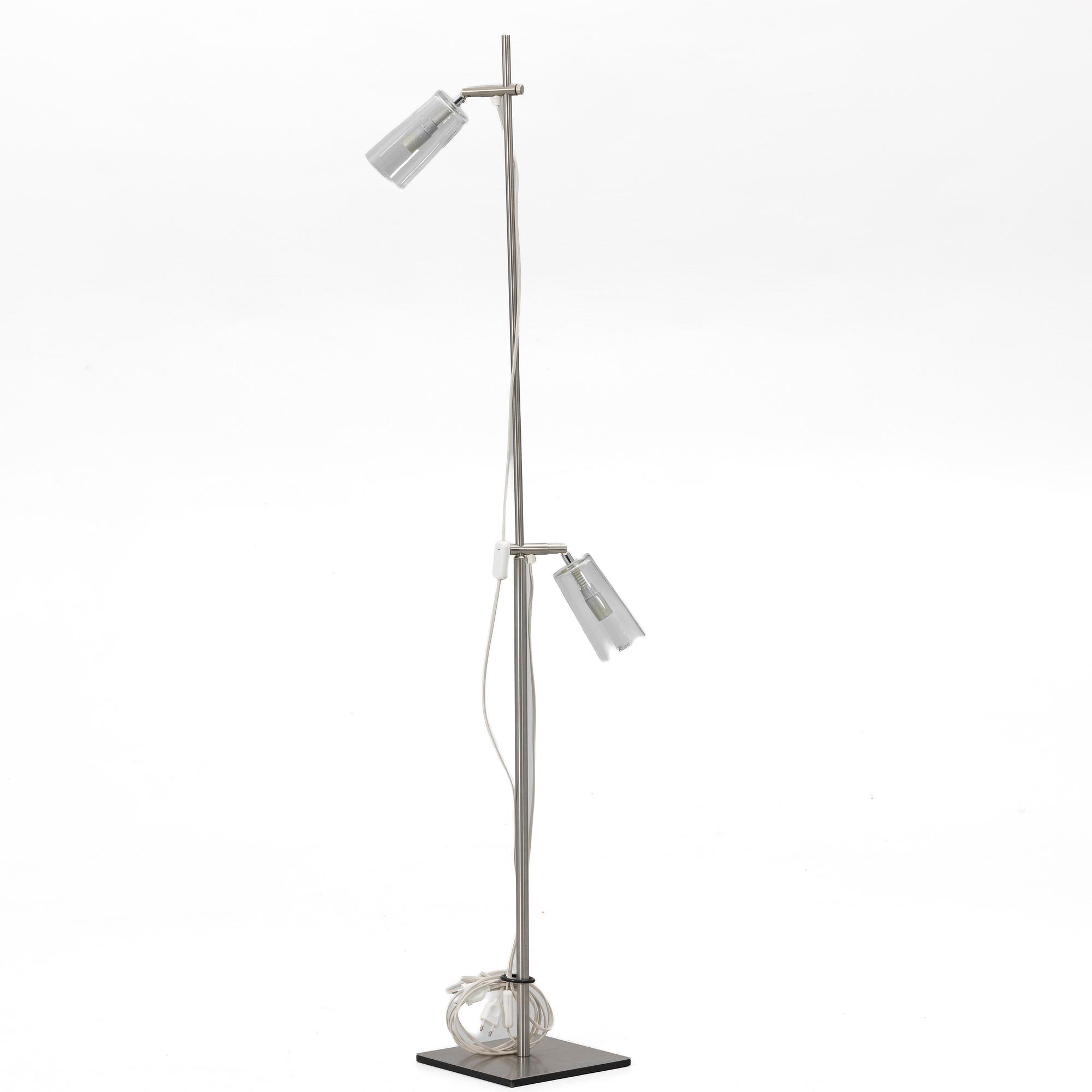 Gunnel Svensson, floor lamp, “Manhattan 16”, for Bsweden, late 20th century.