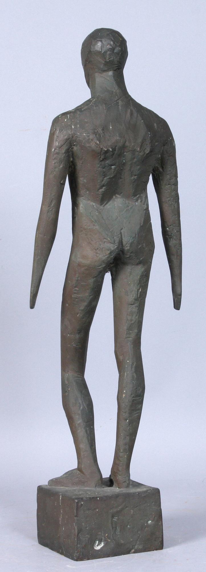 OKÄND KONSTNÄR, skulptur, brons, sign KBN -50.