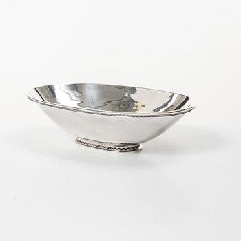 Eric Råström, Skål, silver, firma CG Råström, Stockholm 1975.