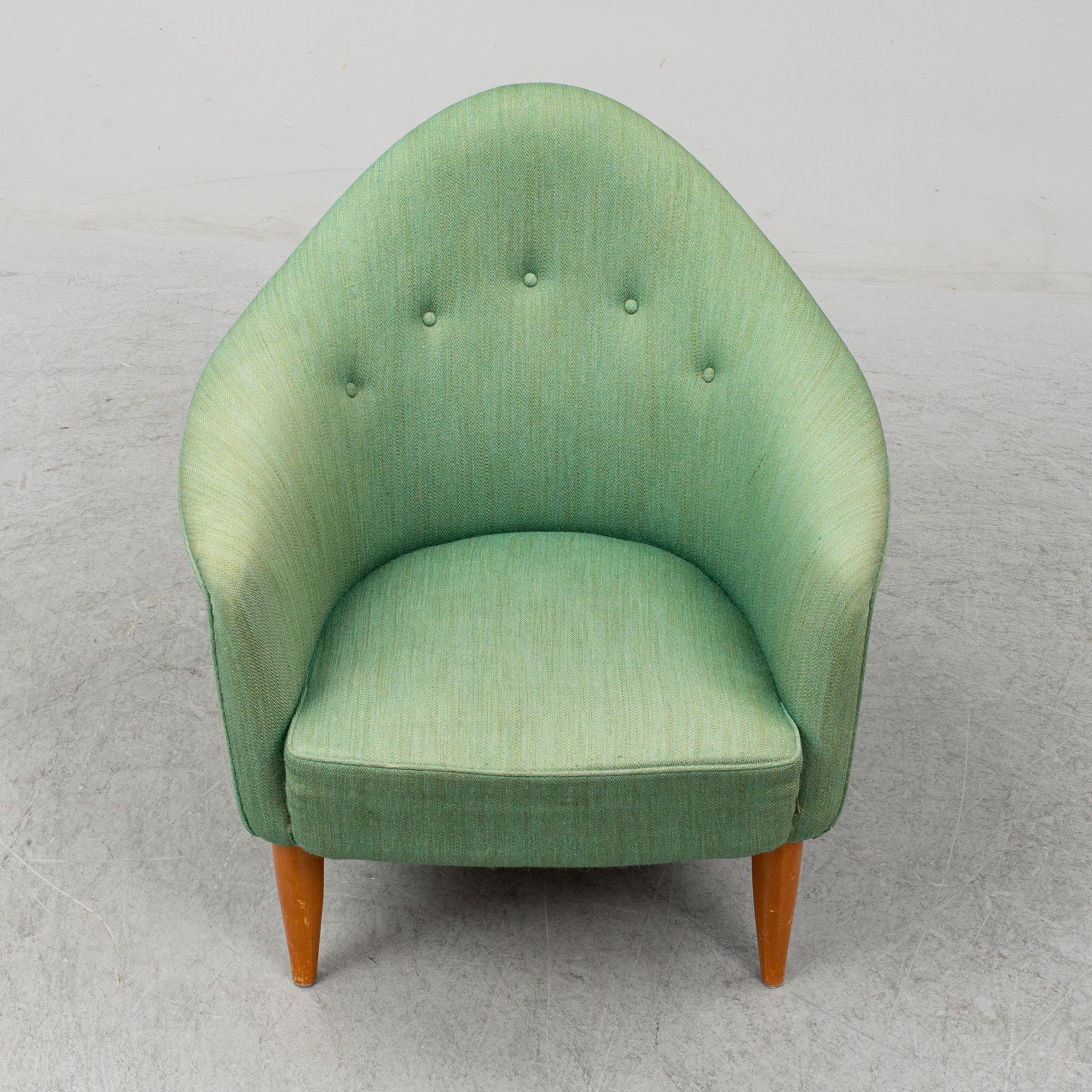 KERSTIN HÖRLIN-HOLMQUIST, fåtöljer, "Lilla Adam" ur serien "Paradiset", Nordiska Kompaniet.