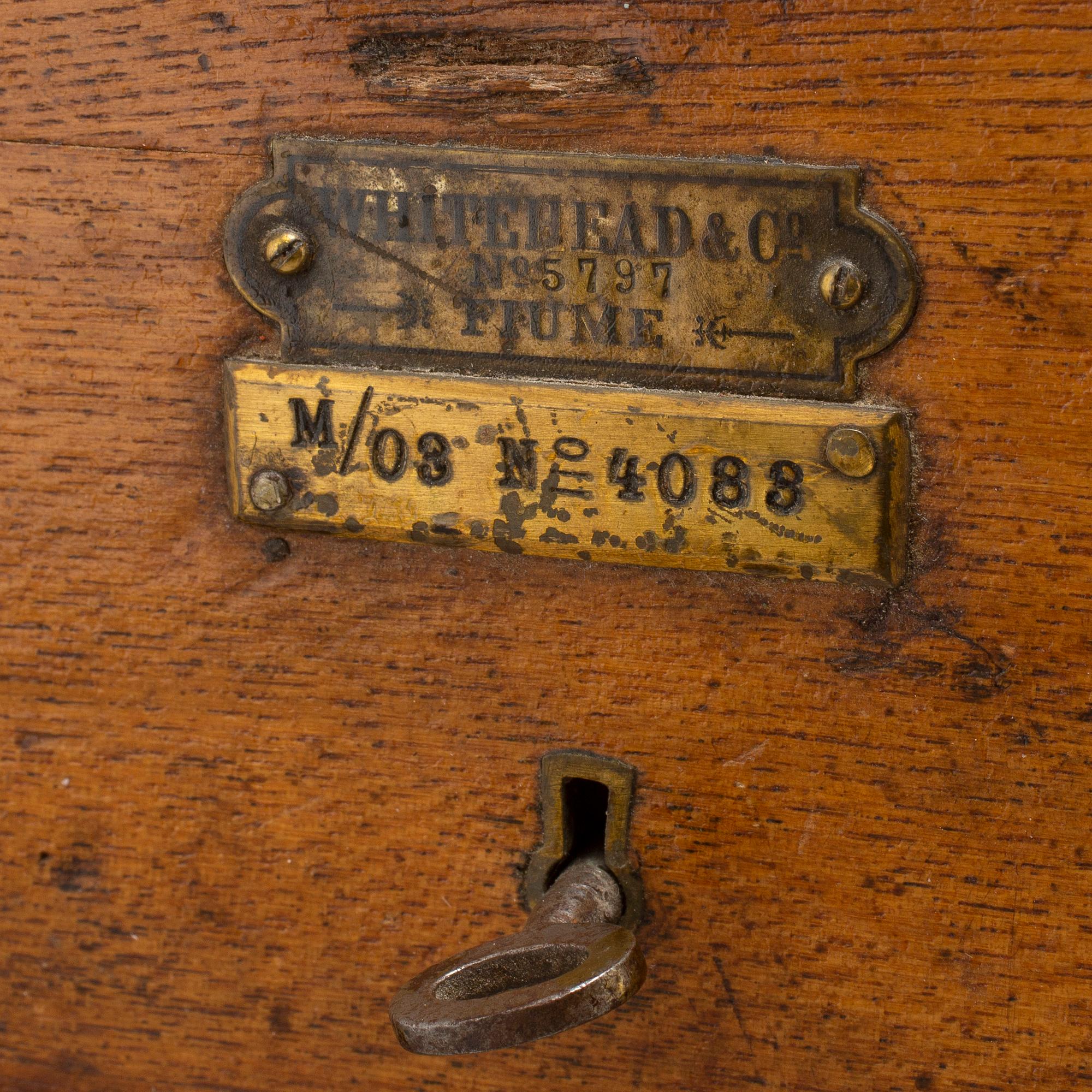 A gyroscope for a torpedo by Whitehead & Fiume, first half of 20th century.