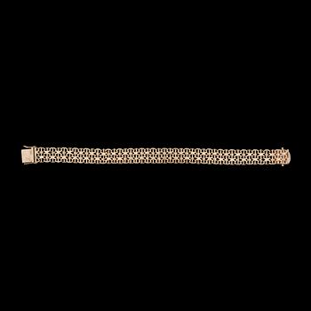 ARMLÄNK, 18k guld. Vikt ca 24,5 gram.