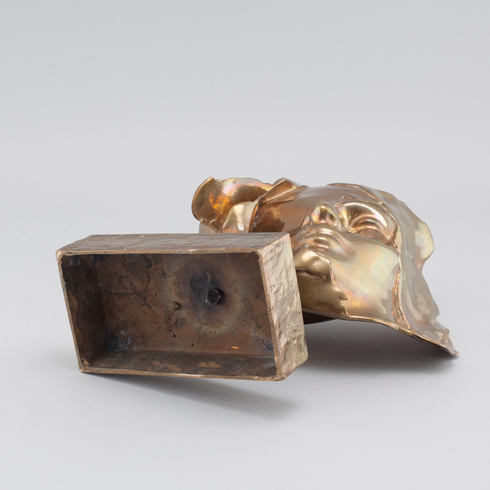 JENS FLEMING SÖRENSEN, skulptur, brons, signerad, numrerad 3/8 samt daterad -77.