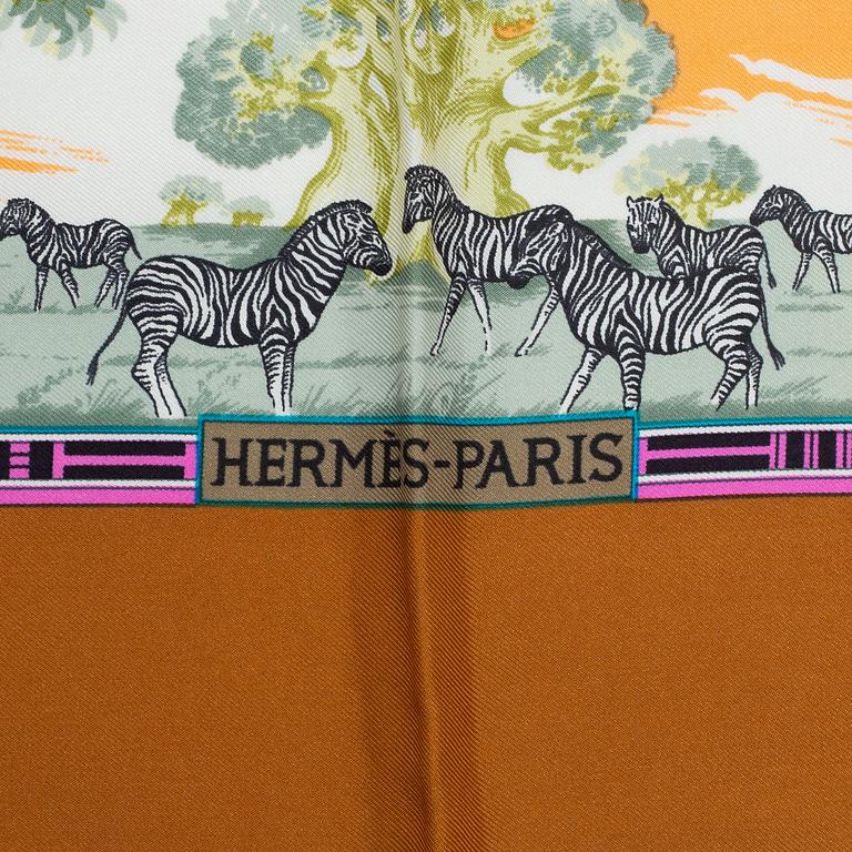 Hermès, scarf, "Tropiques".