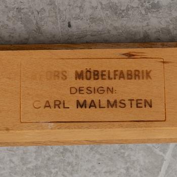 Carl Malmsten, Dining group of a table and four chairs, "Ambassador", Bodafors.