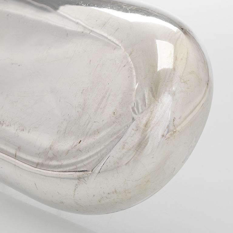 Kay Bojesen, Serveringsfat samt -bestick, sterlingsilver och palisander, Danmark. Kring 1960-talets mitt.