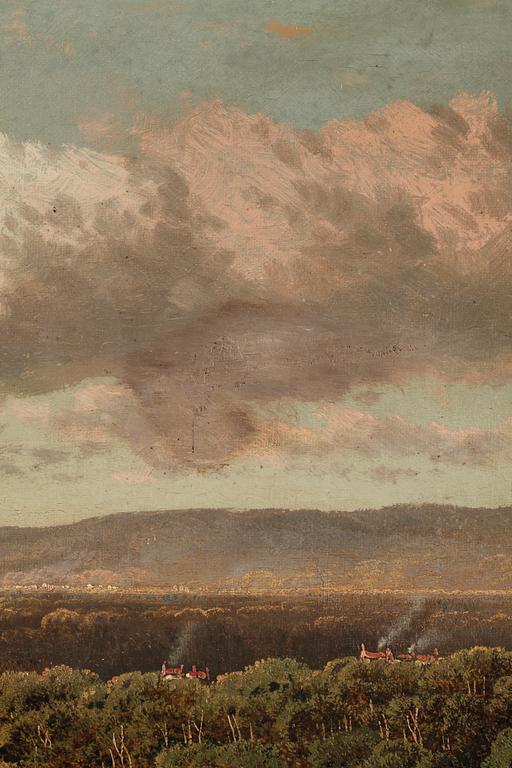 EDWARD H. NIEMANN, olja på duk, signerad.