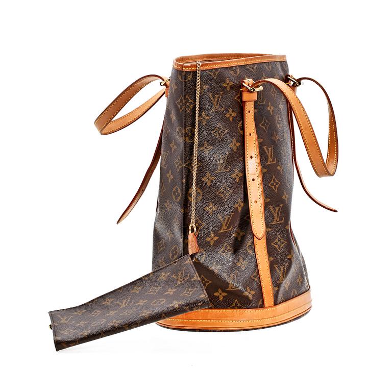 LOUIS VUITTON, handväska, modell "Bucket M42236".