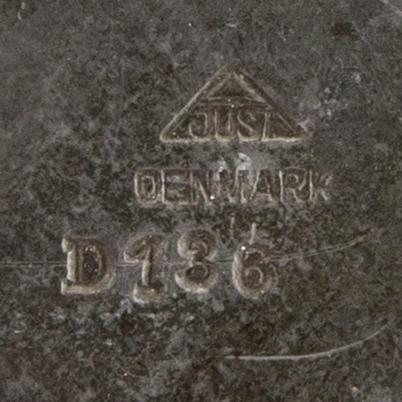 Just Andersen, vas, Art Déco, 1930-tal, Danmark.