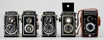 KAMEROR, 5 st, 1900-talets första hälft.