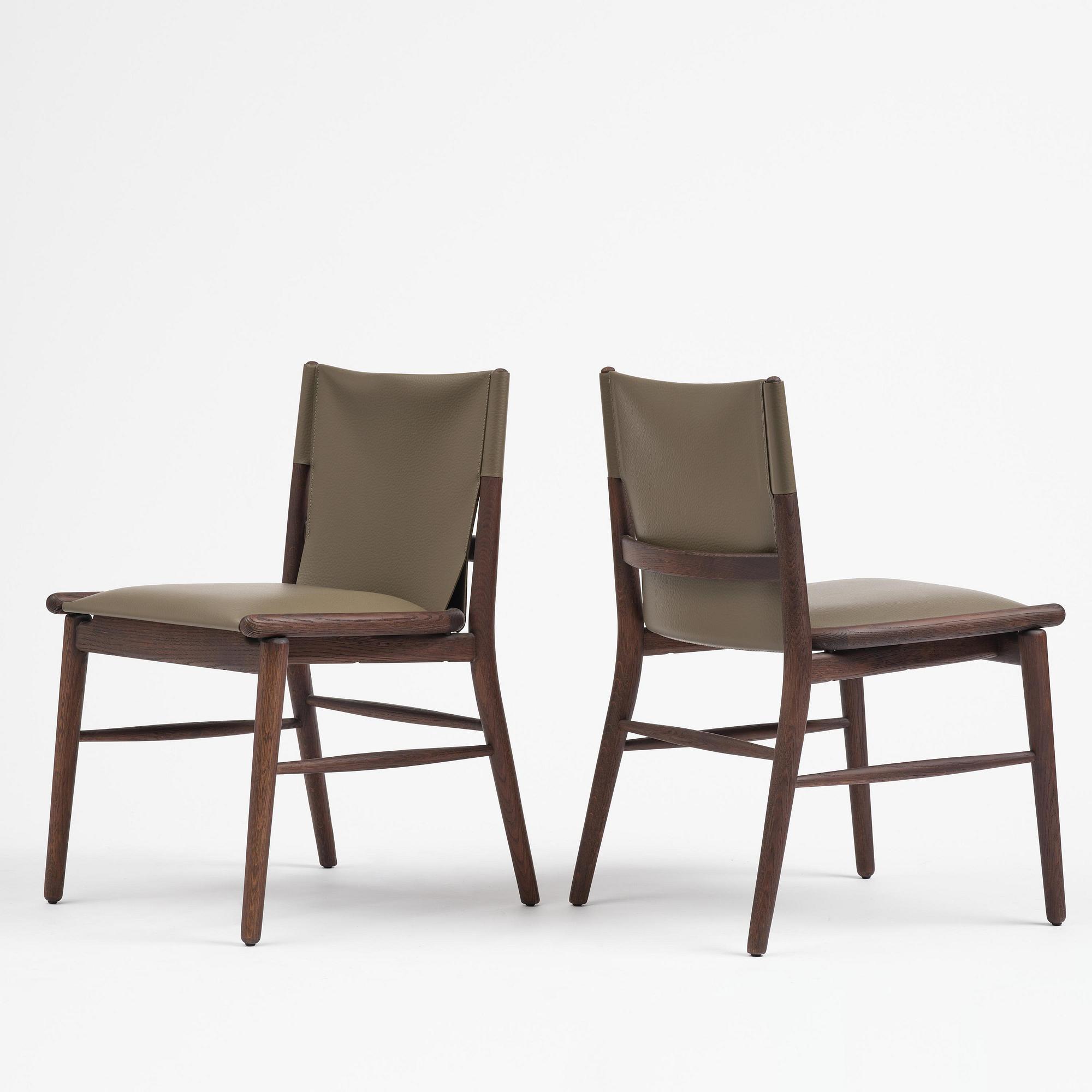 Antonio Citterio, stolar, åtta stycken, "Jens", B&B Italia, Italien, efter 2017.