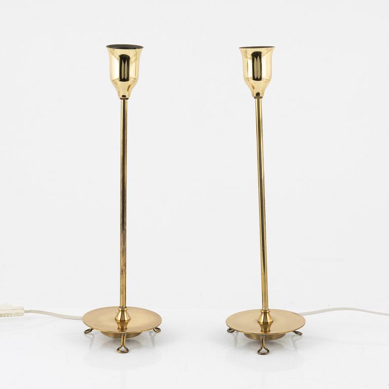Josef Frank, a pair of model '2552' table lights, Firma Svenskt Tenn.