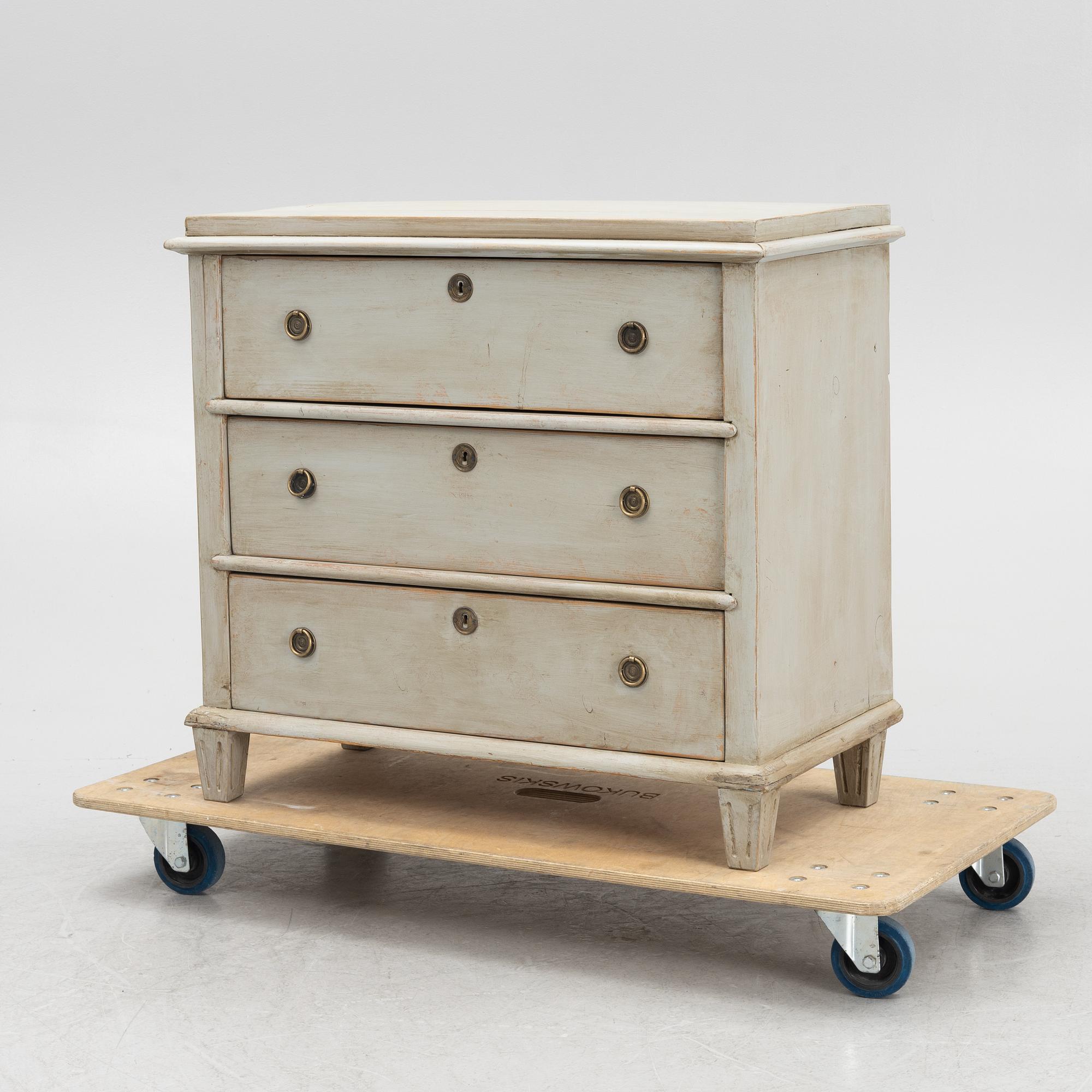 Byrå, omkring år 1900.