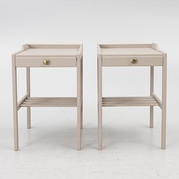 Bertil Fridhagen, sängbord, ett par, Bodafors, 1960-tal.