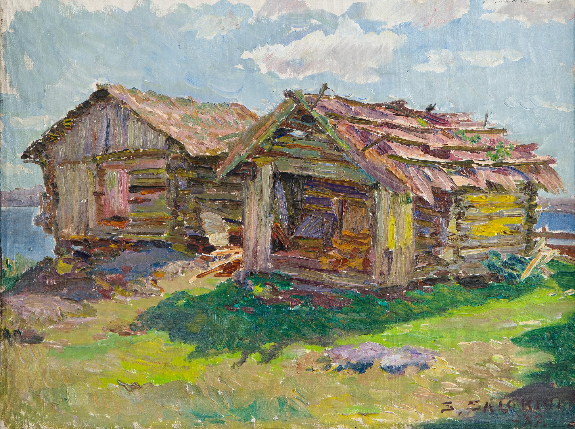 Santeri Salokivi, Kalastajamökit.