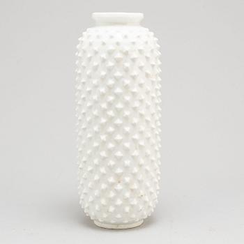 GUNNAR NYLYND, a whiteglazed stoneware vase, from Rörstrand.